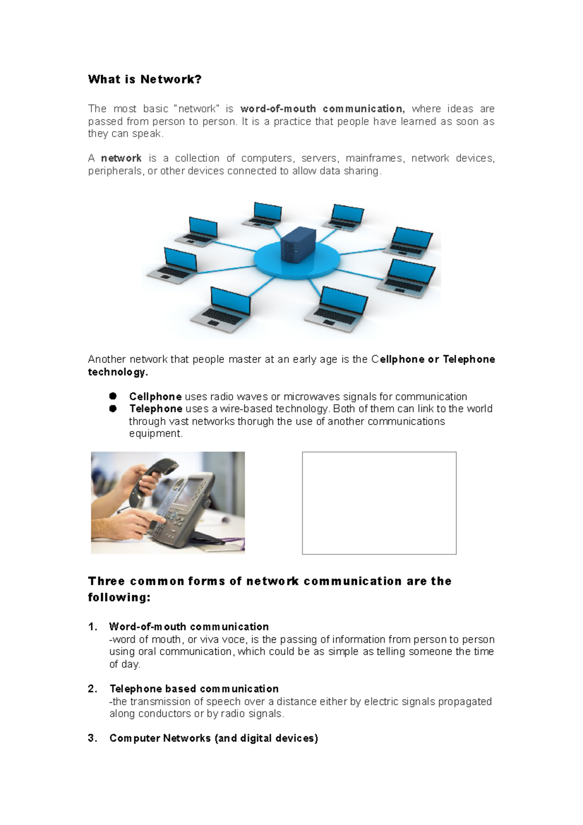 What-is-Network - What-is-Network - What is Network? The most basic ...