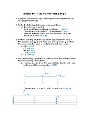 Chapter 7-Analyzing Arguments DN - Chapter 7 – Analyzing Arguments What ...