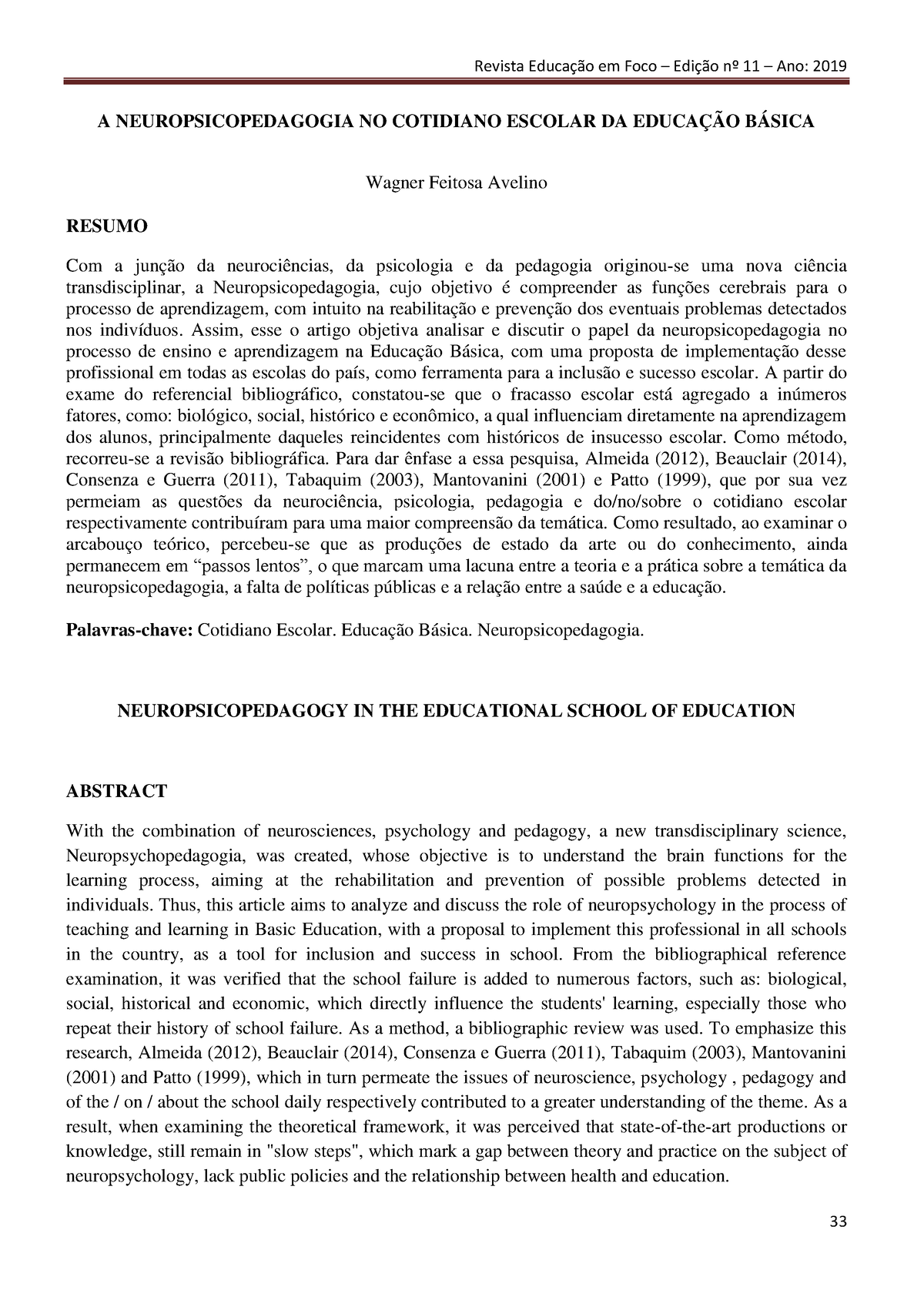 003 A- Neuropsicopedagogia-NO- Cotidiano- Escolar-DA- Educação- Básica ...