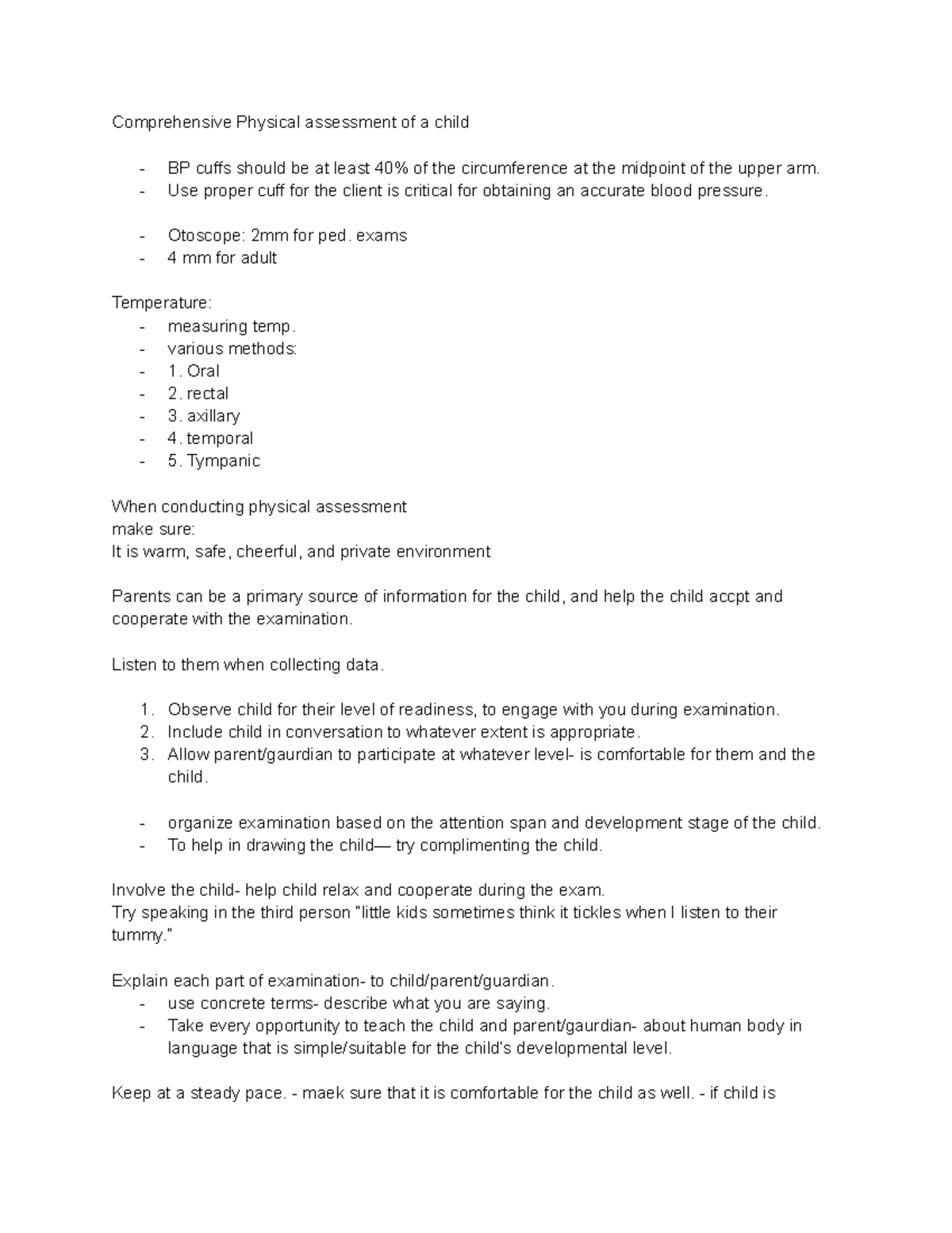 [Letter3 5] Comprehensive Physical Assessment Of An Adult Posttest - 39nigct