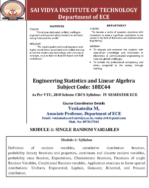 Digital Image Processing - 17EC72 - VTU - Studocu