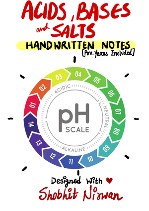 Acids, Bases And Salts notes