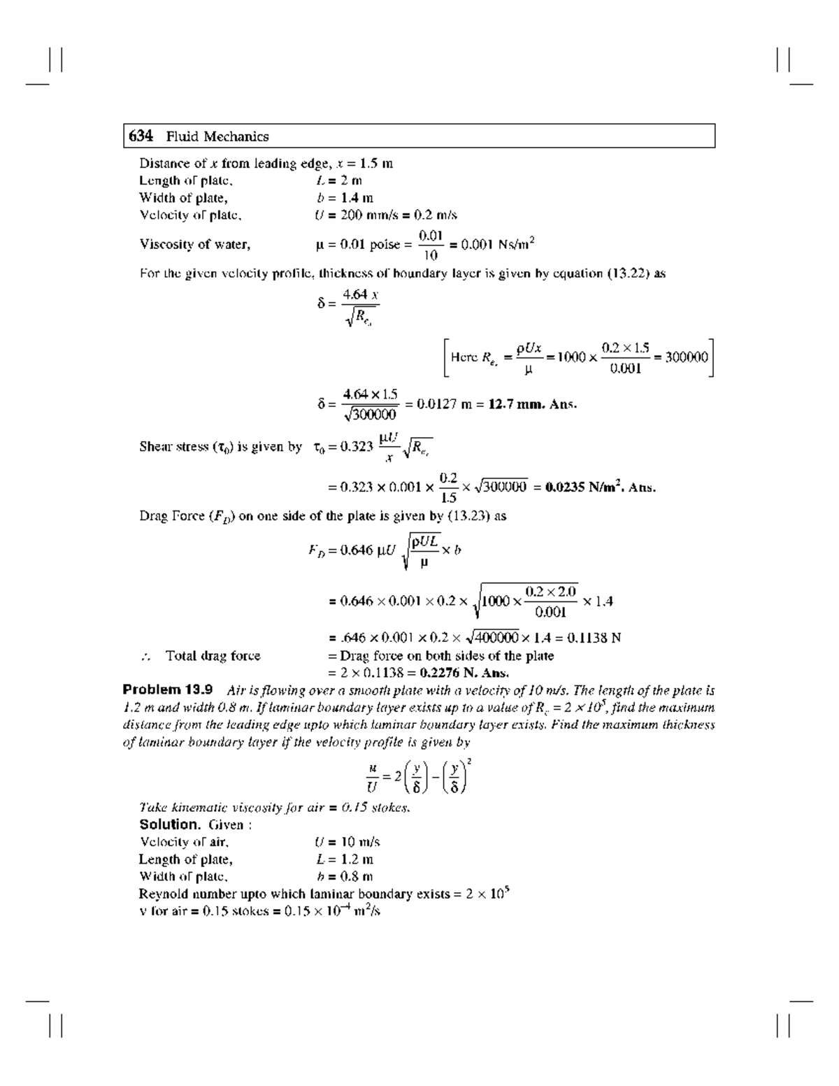 Fluid Mechanics and Hydraulic Machines Fluid Mechanics And Fluid Flow