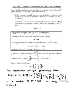 4B Exam 1 Review Problems - Math 4B Exam 1 Review Problems These Are ...