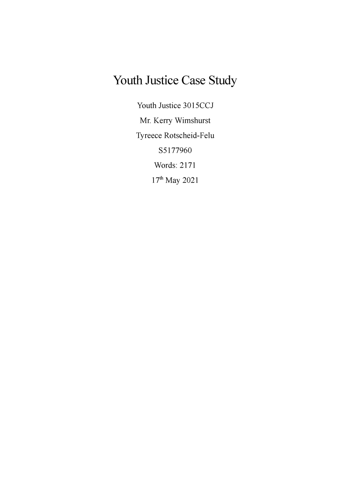 youth-justice-case-study-assignment-youth-justice-case-study-youth