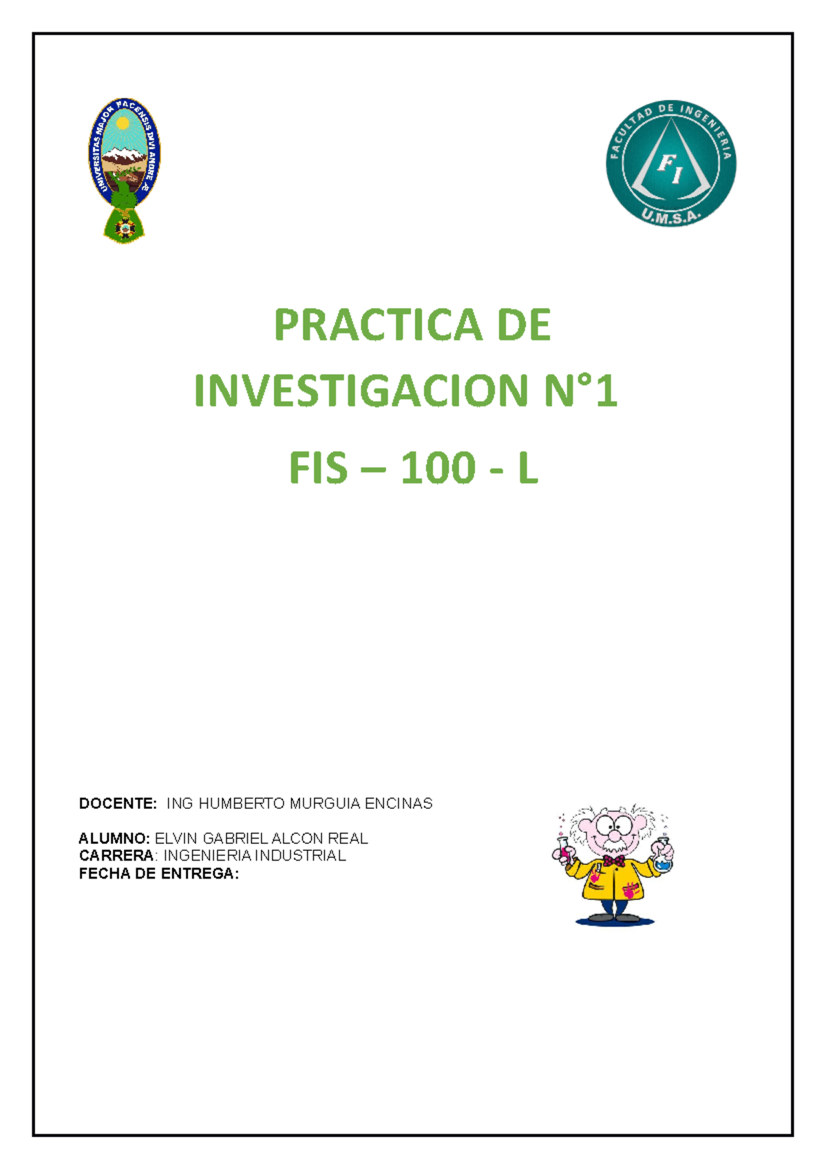 Investigacion del atomo - DOCENTE: ING HUMBERTO MURGUIA ENCINAS ALUMNO ...