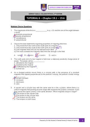 problem solving assignment phy098