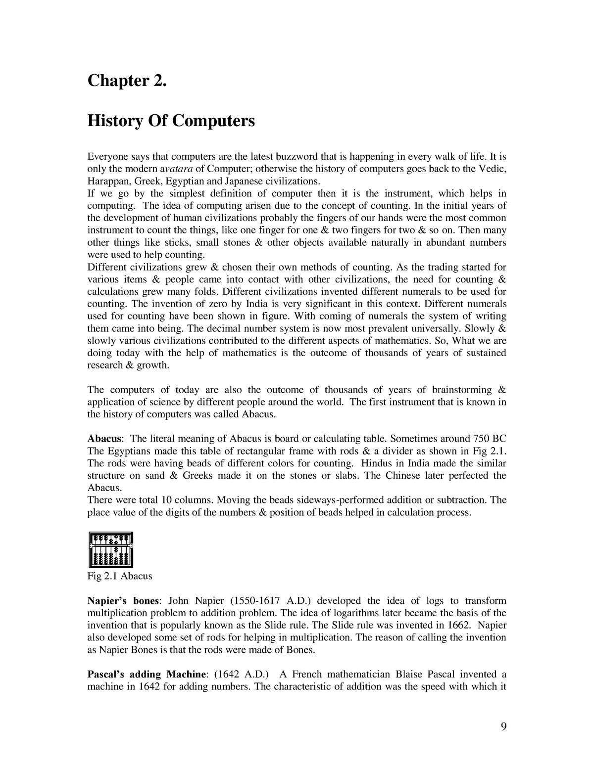 research paper on history of computers