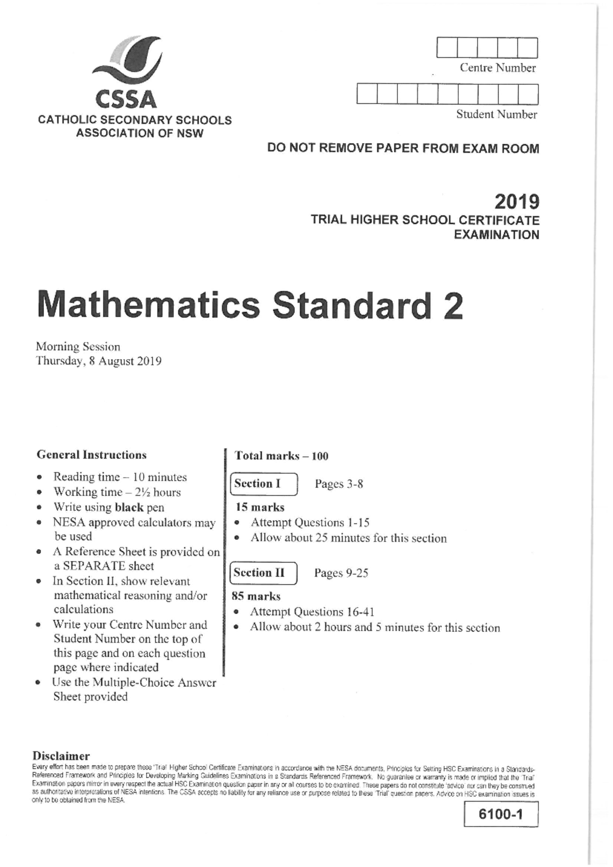 2019 HSC 12 Std 2 Ass Task 4 (Trial) aaa - Studocu