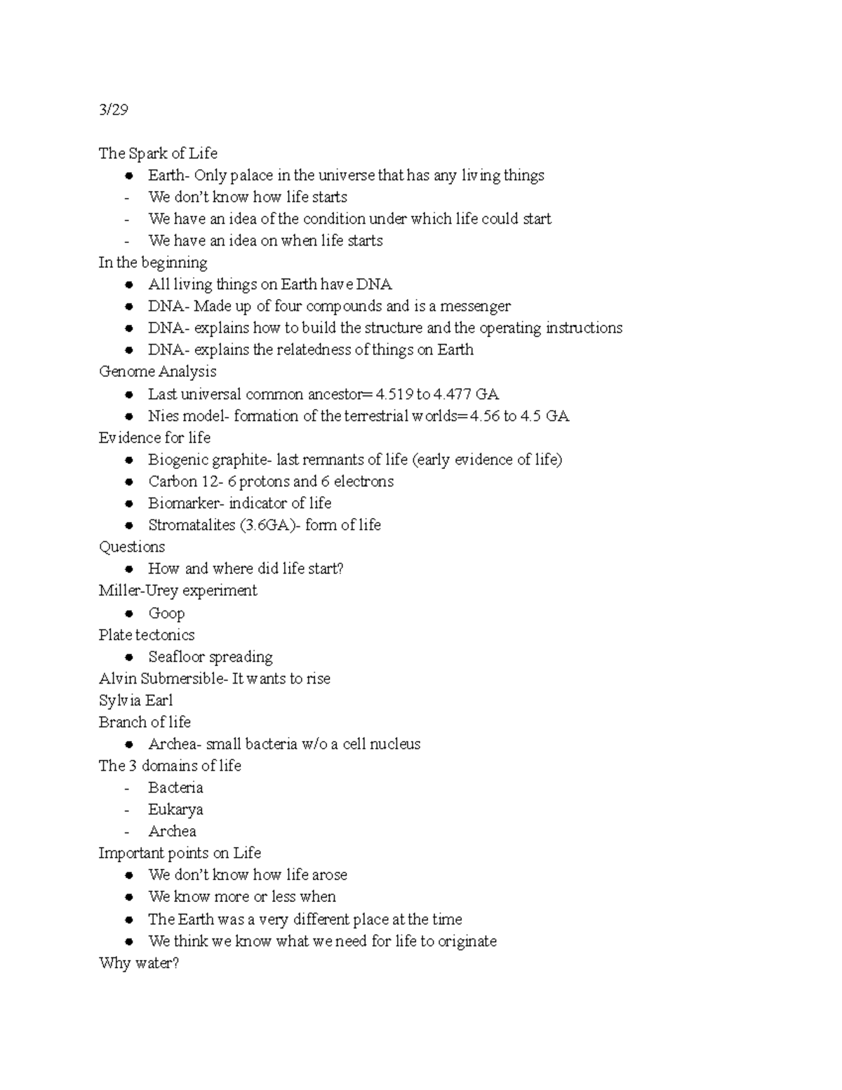 spark of life case study answer key