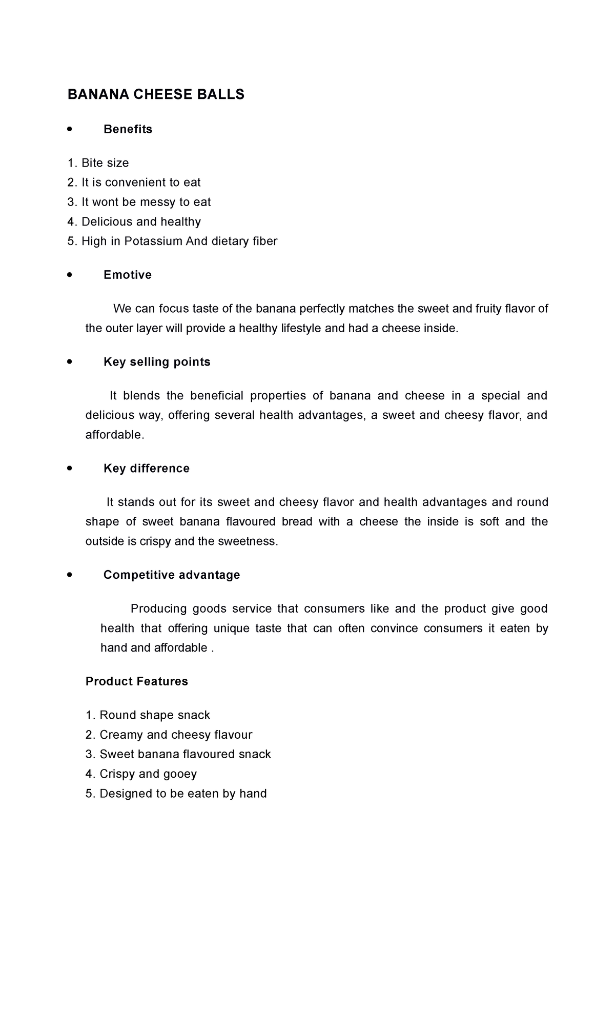 Banana Cheese Balls Ideas BANANA CHEESE BALLS Benefits Bite size It is convenient to eat