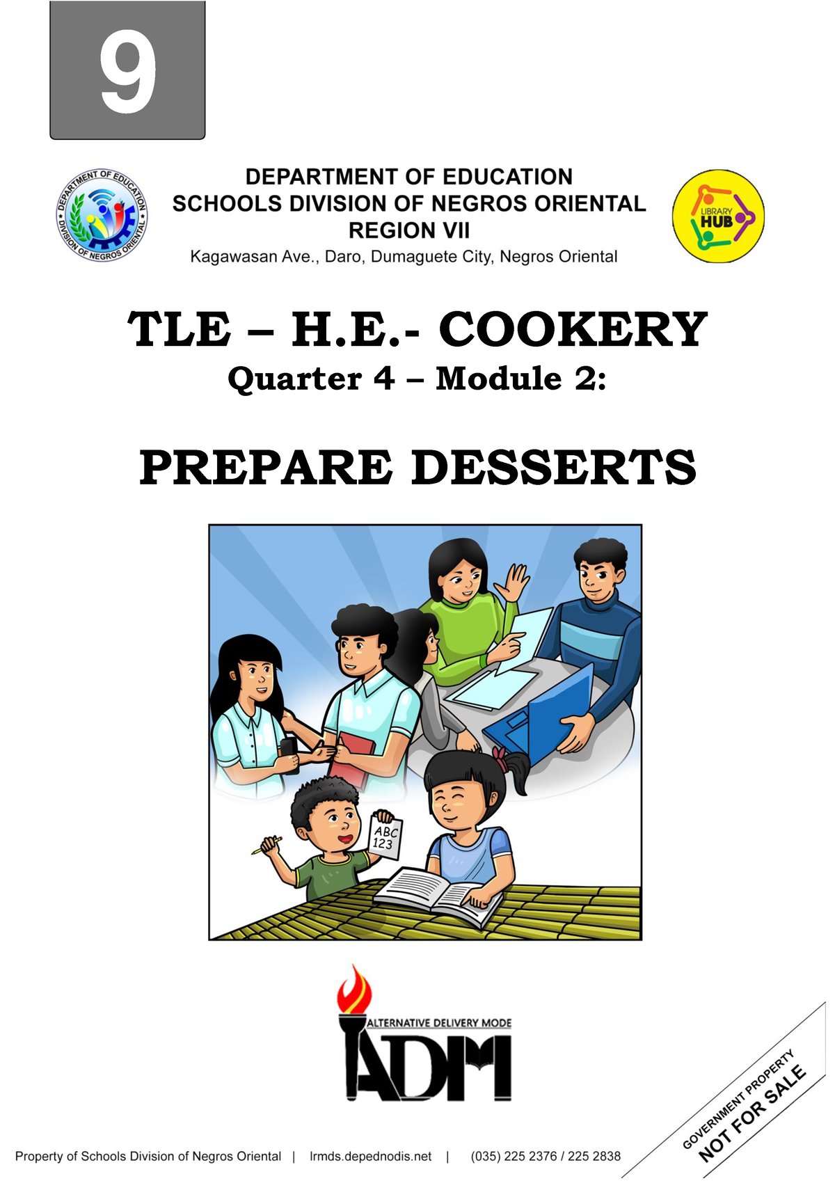 HE Cookery-G9 Q4 Module 2 - 11 9 TLE – H.- COOKERY Quarter 4 – Module 2 ...