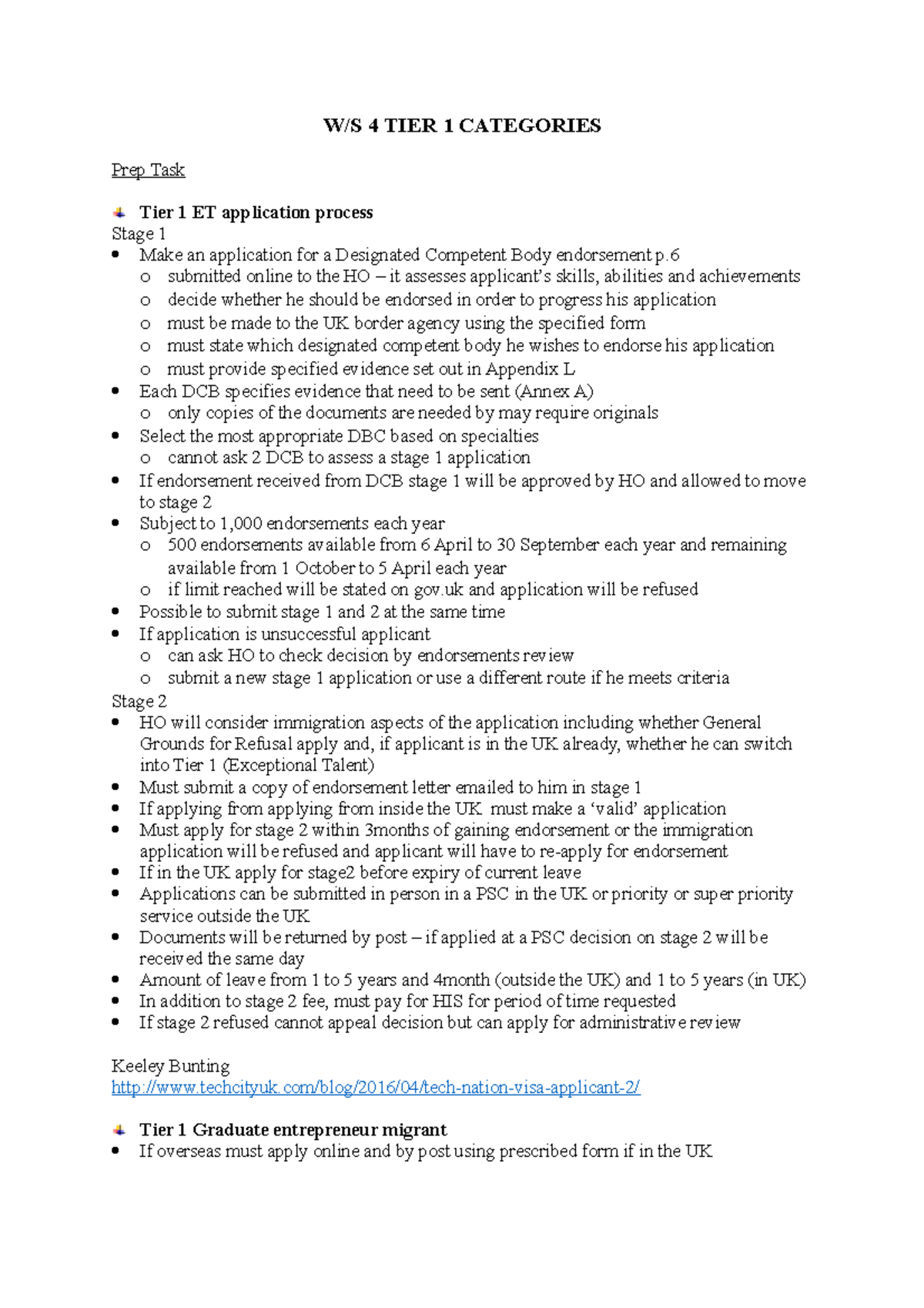 WS 4 - Tasks - workshop 4 - W/S 4 TIER 1 CATEGORIES Prep Task Tier 1 ET ...