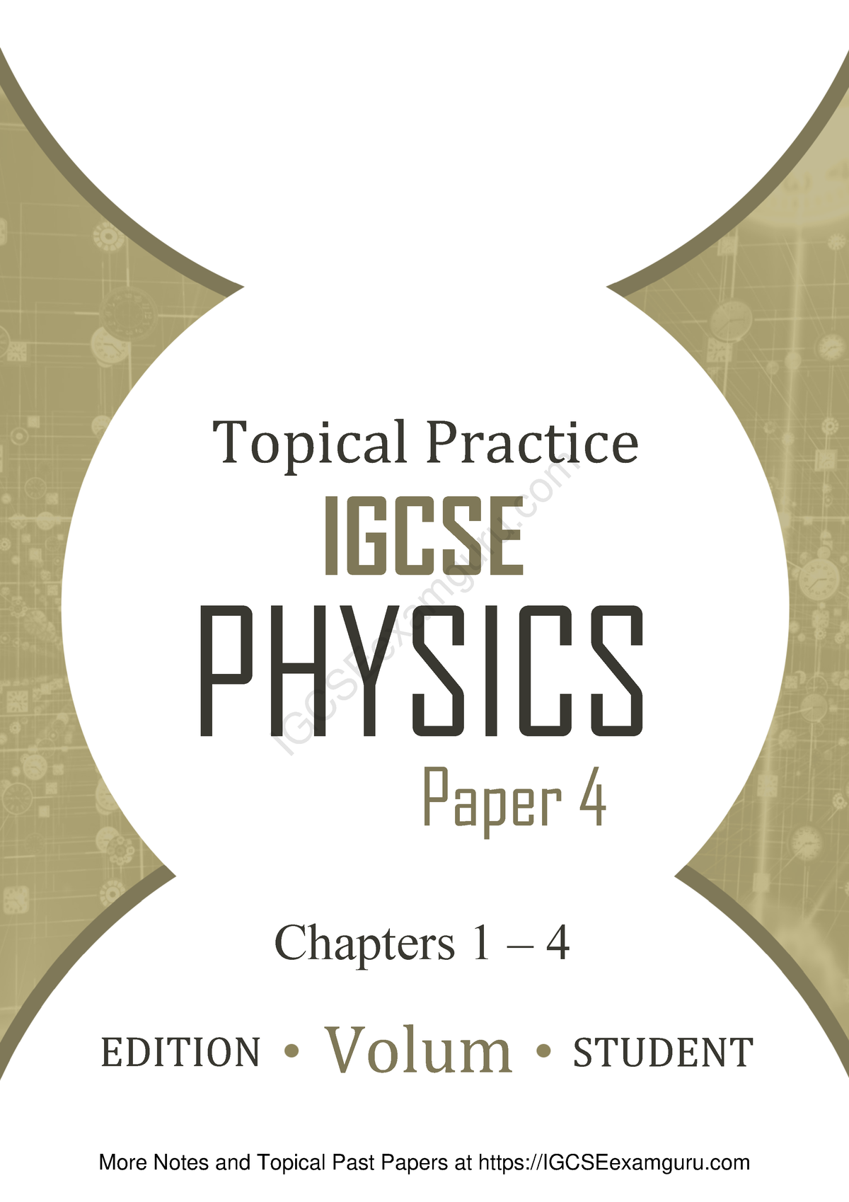 Igcse Topical Past Papers Physics P4 C1 C4 1 Edition 2020 Physics Igcse Chapters 1 4 Paper