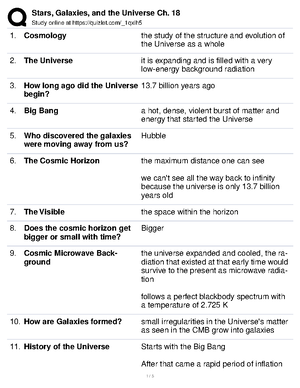 Stars chp 15 - study guide and notes - Study online at quizlet/_34pho ...