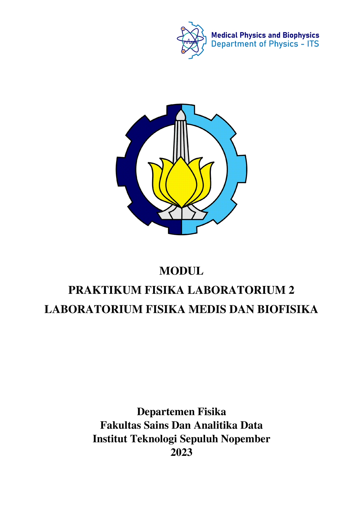 Modul Fisika Laboratorium II -Fisika Medis Dan Biofisika 2023 - MODUL ...