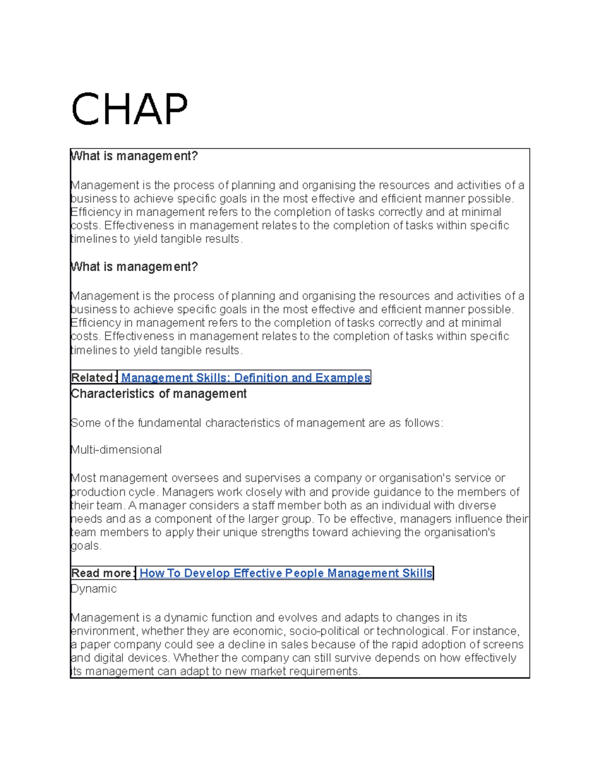 iom-notes-revision-chap-what-is-management-management-is-the