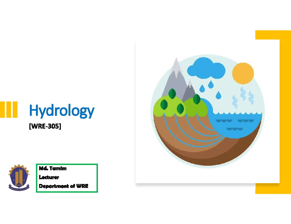 1 Hydrograph Open Channel Flow sessional Studocu
