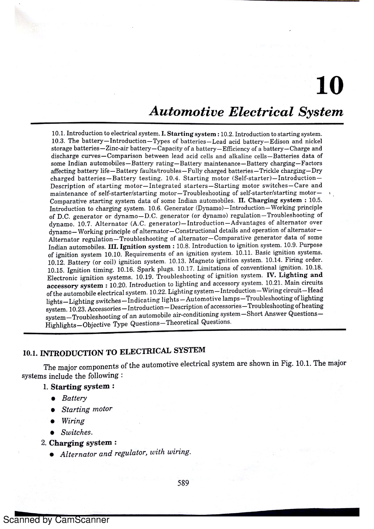 Unit 5 Electrical Systems - Mechanical Engineering - Studocu