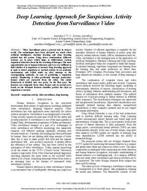 Easad - Efficient and accurate suspicious action detection - Vol ...