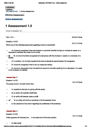 Assessment 3 Attempt Review Unisa 2023 Fac1502 23 S2 Welcome Message Assessment 3 Started Assessment 3 Attempt Review Unisa 2023 Fac1502 23 S2 Welcome Message Assessment 3 Started