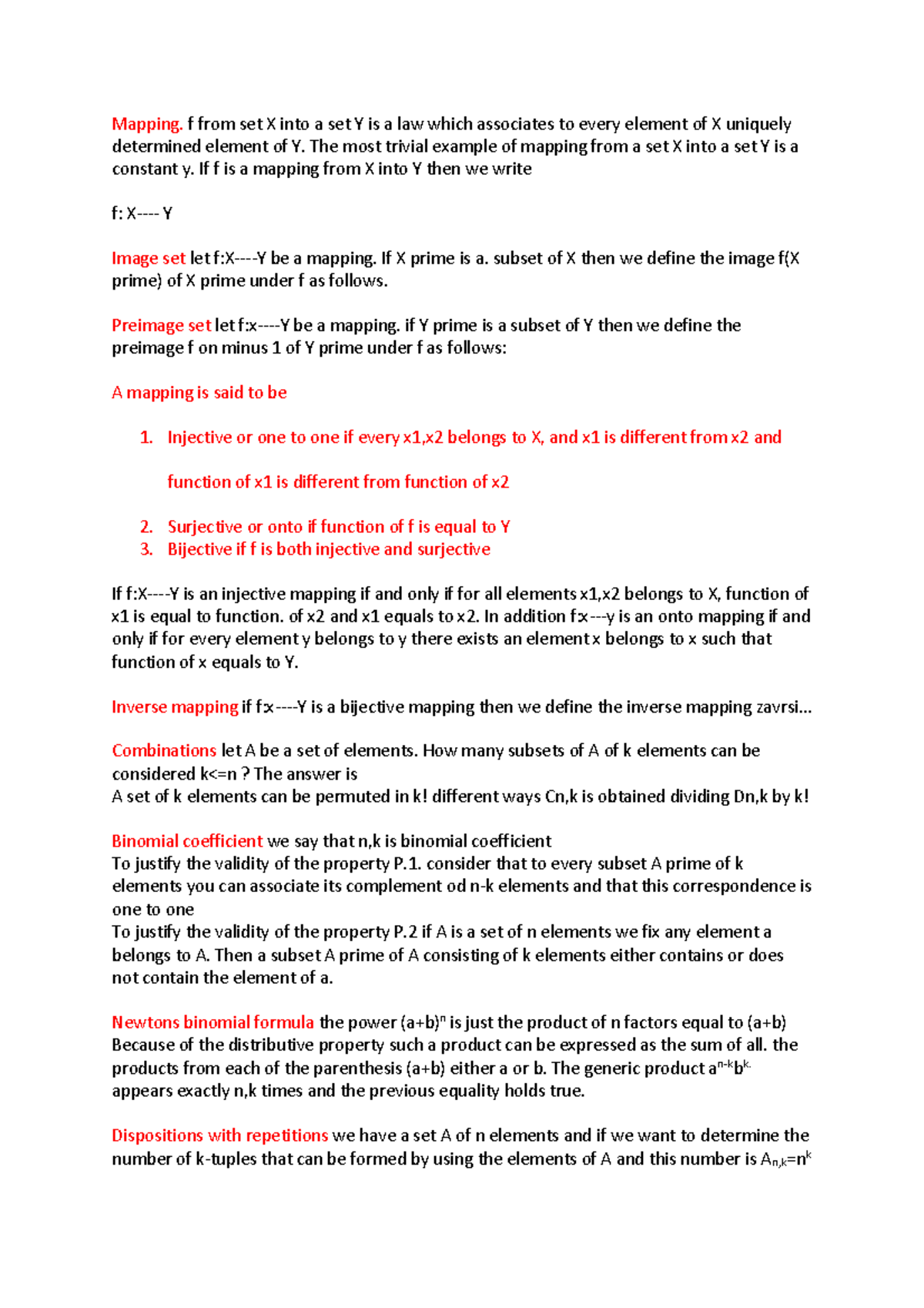 Math oral exam perfect and easy way to check yourself and prepare for