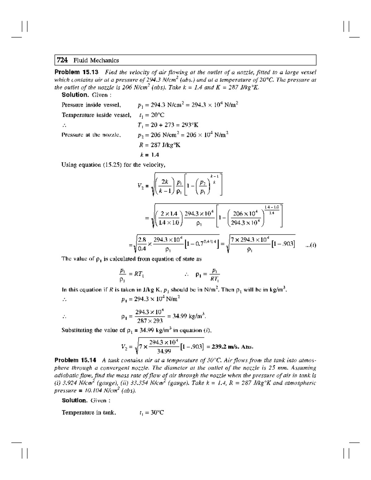 Fluid Mechanics and Hydraulic Machines Fluid Mechanics And Fluid Flow