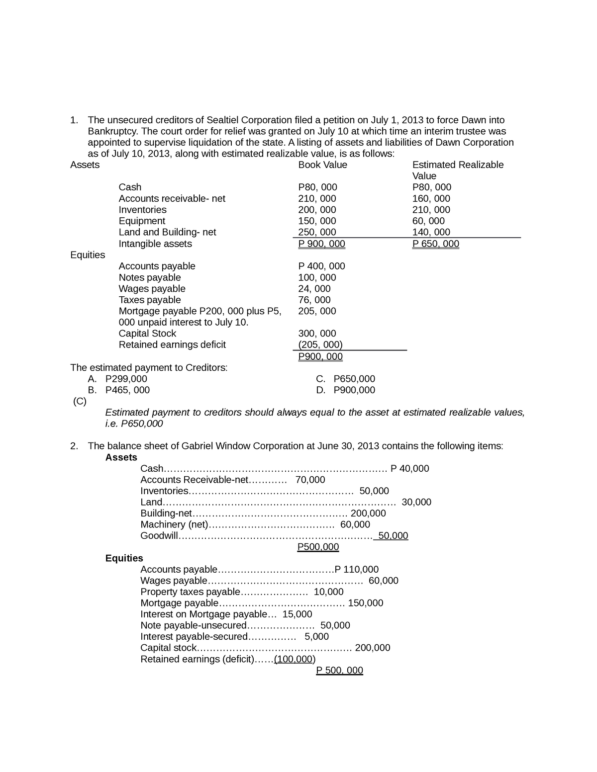 final-quiz-lpar-for-2021-2022-the-unsecured-creditors-of-sealtiel