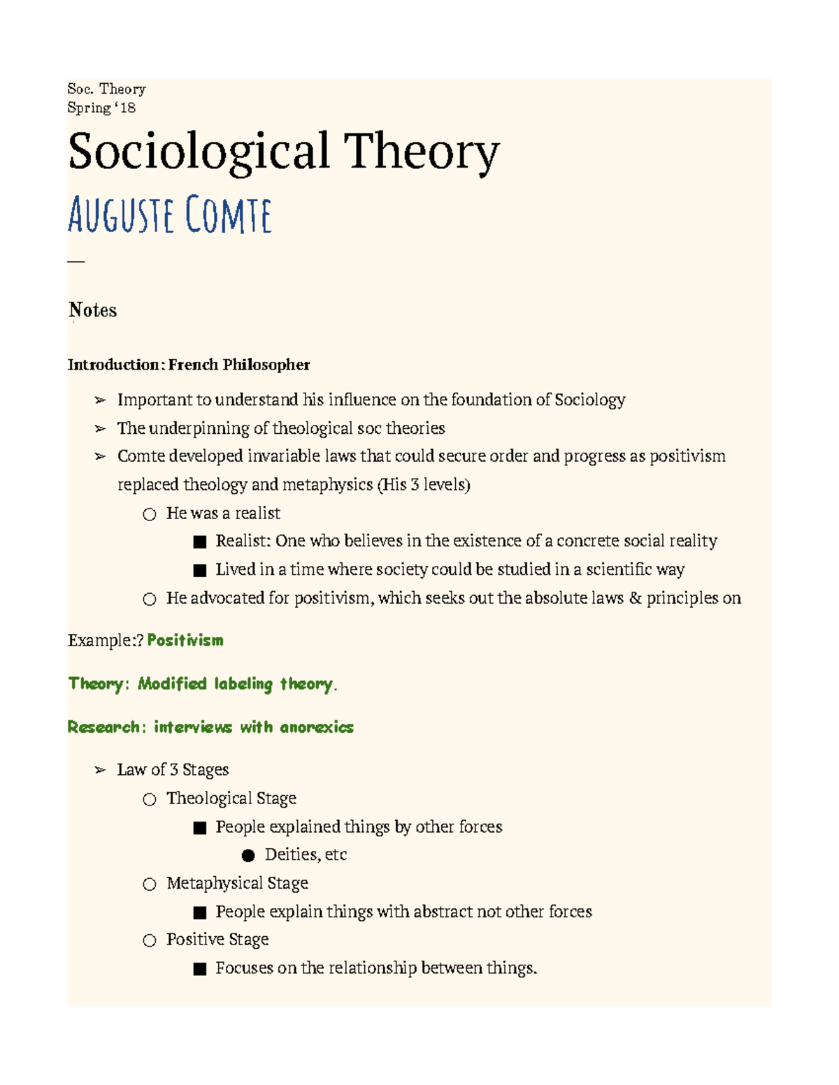 august-comte-dr-smith-soc-theory-spring-18-sociological-theory