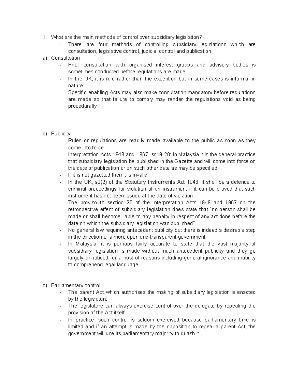 MLS tutorial work - What are the main methods of control over ...