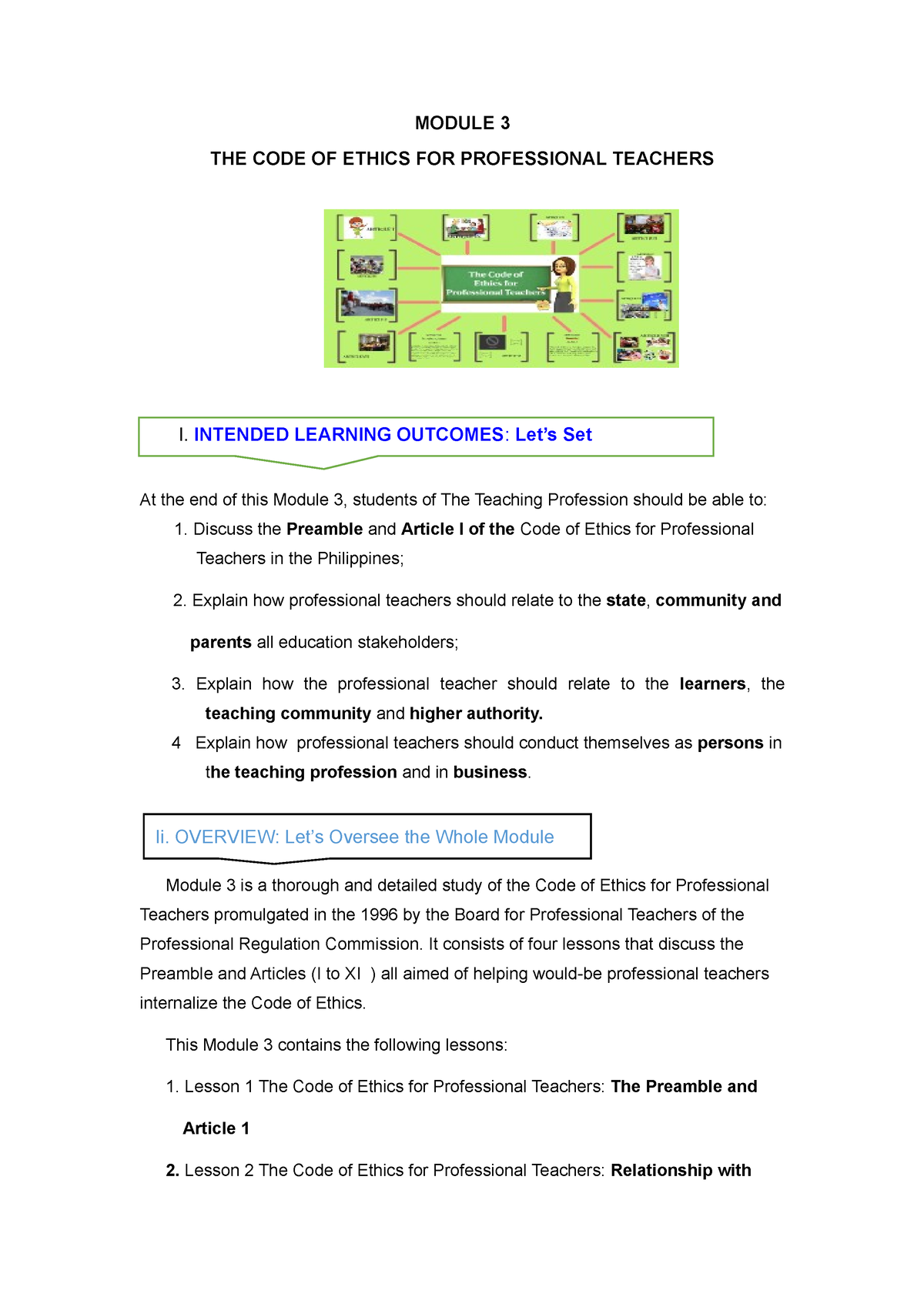 module-3-code-of-ethics-for-professional-teachers-module-3-the-code