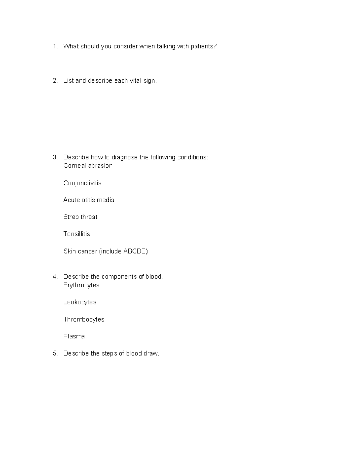 Unit+2+Part+1+Study+Guide+ - What should you consider when talking with ...