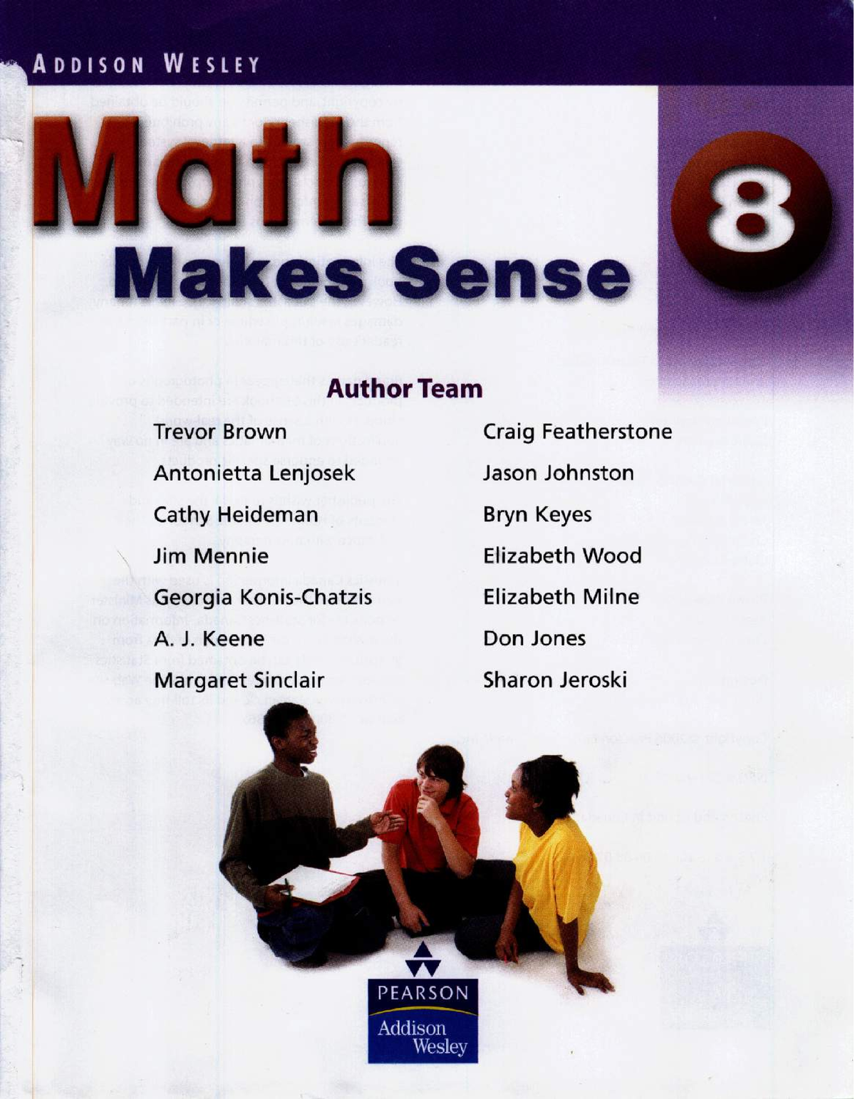 math makes sense grade 8 homework book pdf