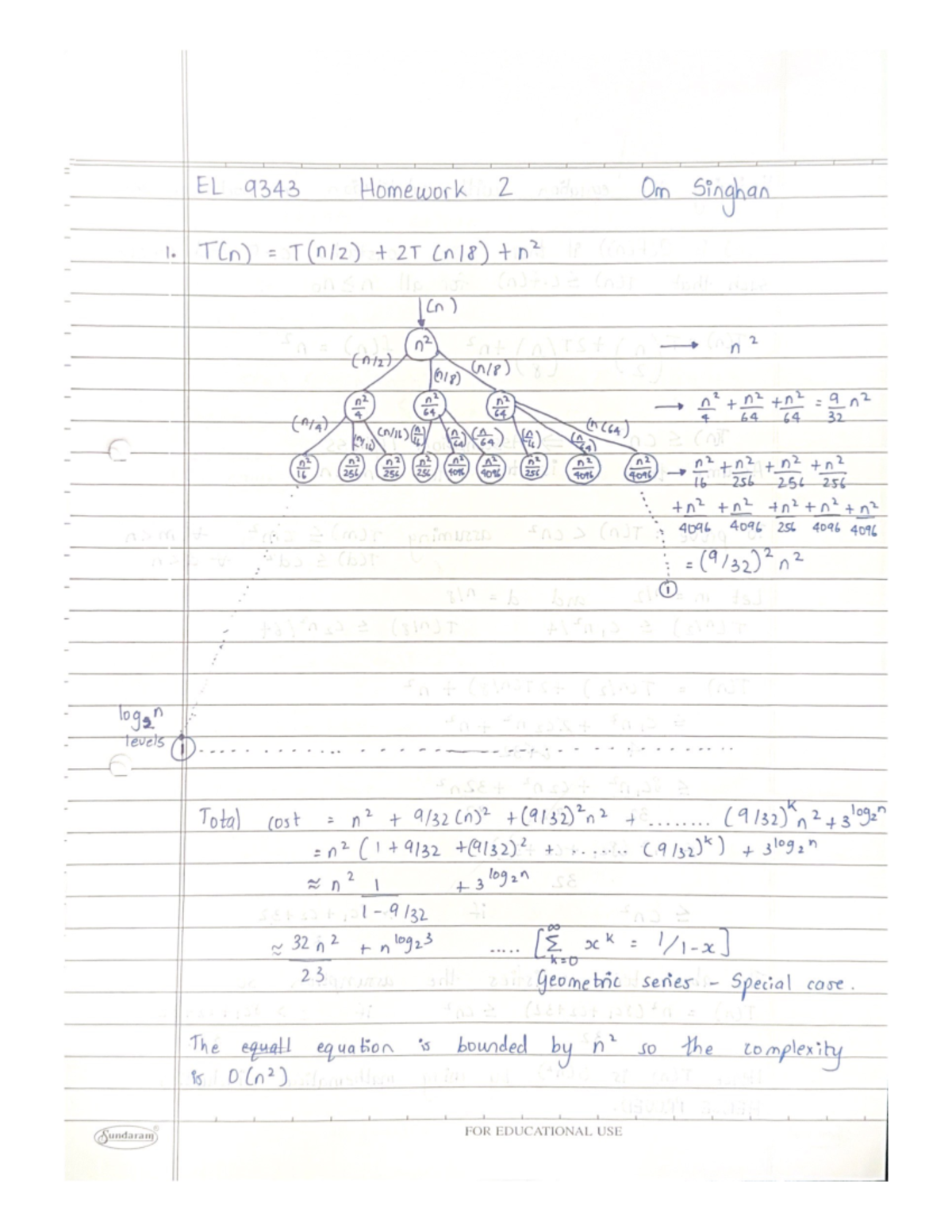 Homework_2_DataStructuresandAlgo - CS 610 - Studocu