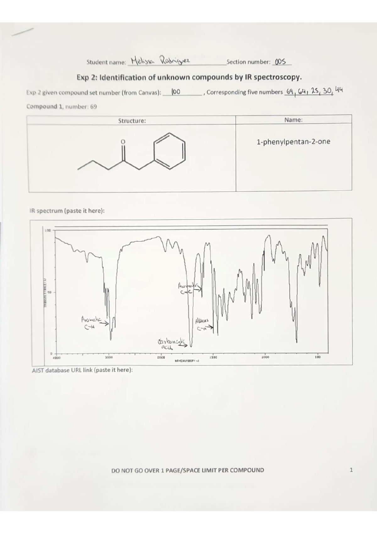 Lab 2 - Lab 2 - CHM 2211L - Studocu