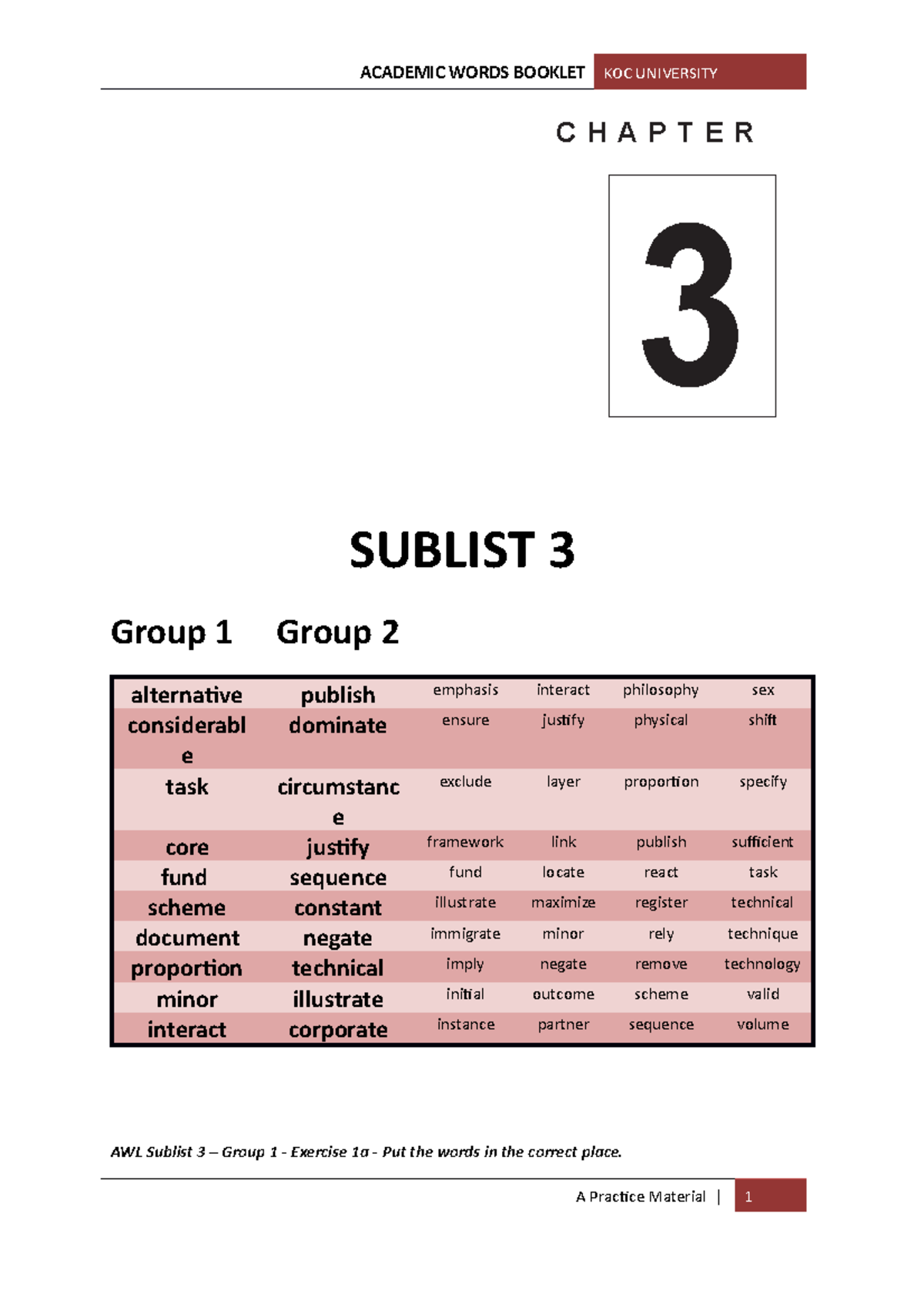 academic-words-booklet-sublist-3-elc-reading-read01-studocu