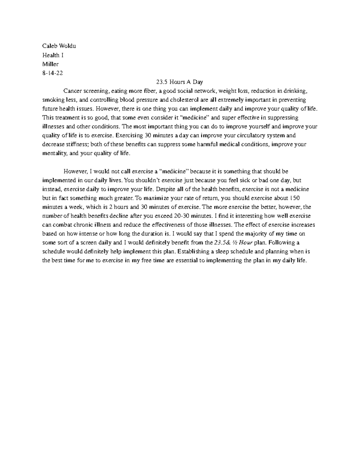 journal-6-rlfsfsadgfdg-caleb-woldu-health-i-miller-8-14-23-hours-a