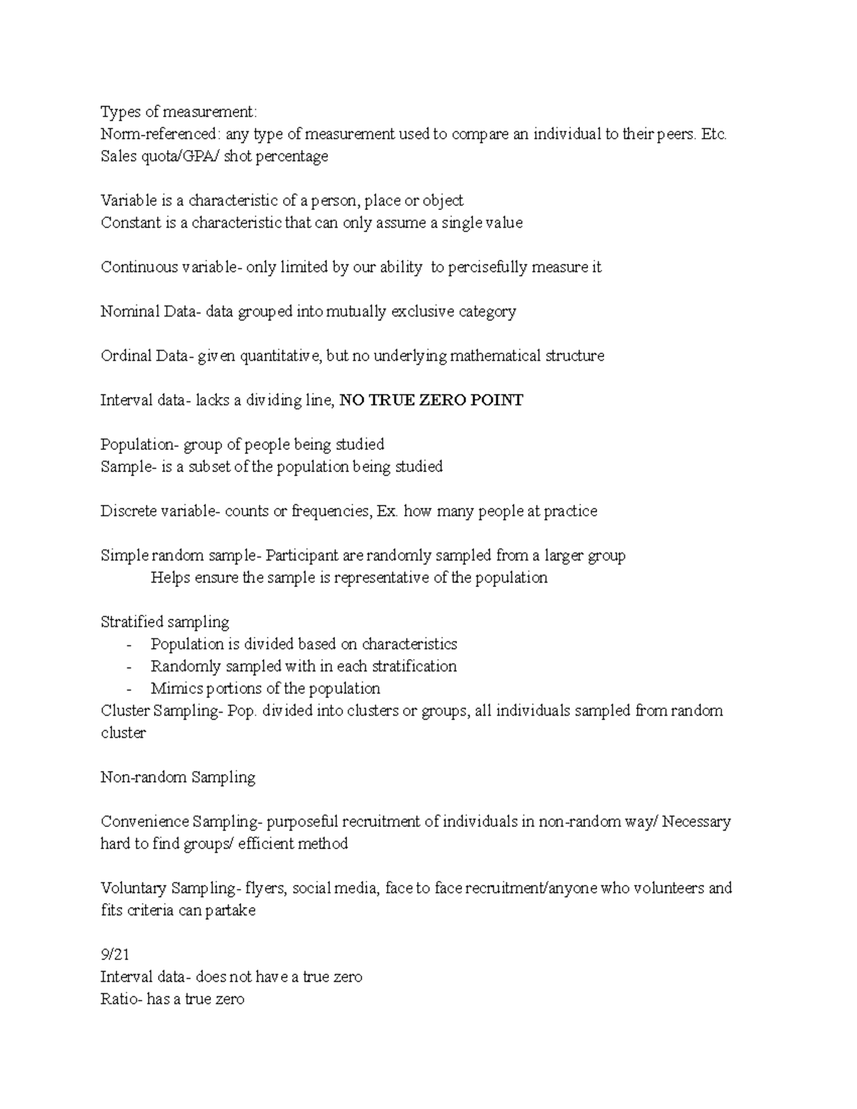 excerise-stat-2-lecture-notes-on-exercise-measurements-types-of