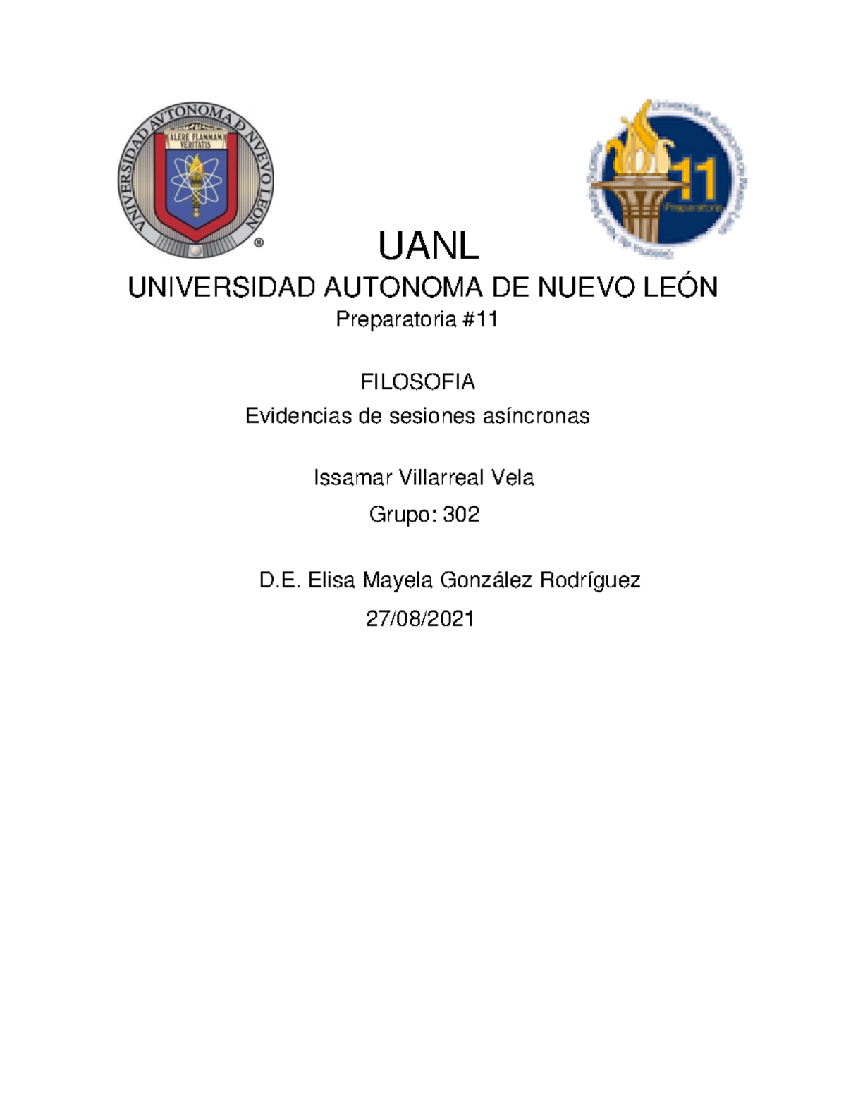 IVV AR Etapa 1 filosofia - UANL UNIVERSIDAD AUTONOMA DE NUEVO LEÓN ...