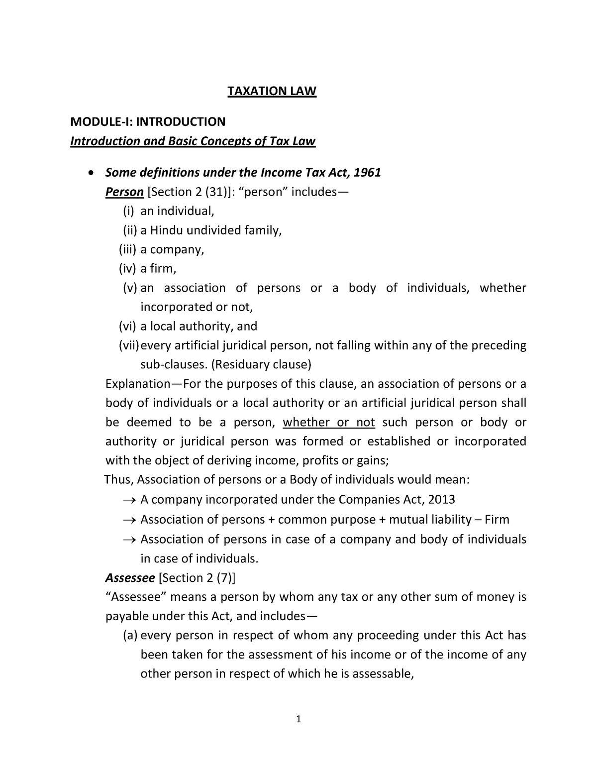 tax law research paper topics