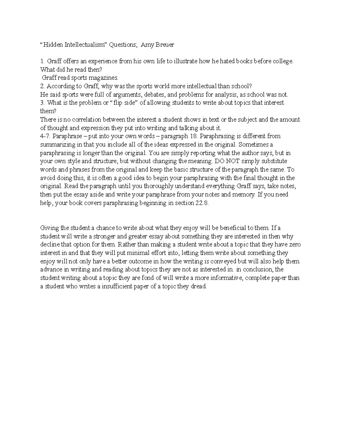 Discover Your Hidden Intellectualism: Inspired By Gerald Graff - 28ka3gt