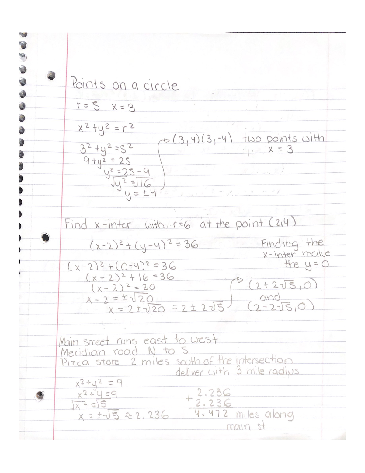 Linear Graph Example Questions