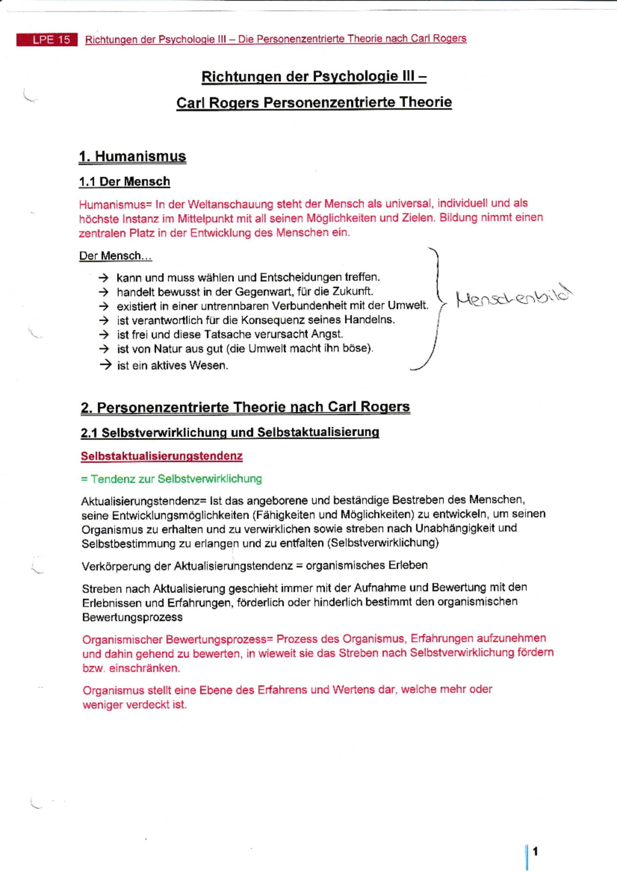 Personenzentrierte Theorie nach Carl Rogers Medizinische Psychologie Studocu Personenzentrierte Theorie nach Carl Rogers Medizinische Psychologie Studocu