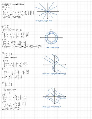 Laplace Transform Worksheet - Laplace transform WS d A) Y' +4-0,1/101=5 ...