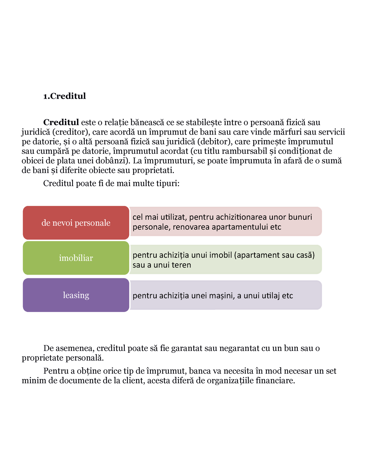 Proiect Sociala Finances Creditul Este O Rela Ie B Neasc Ce Se Stabile Te Ntre O