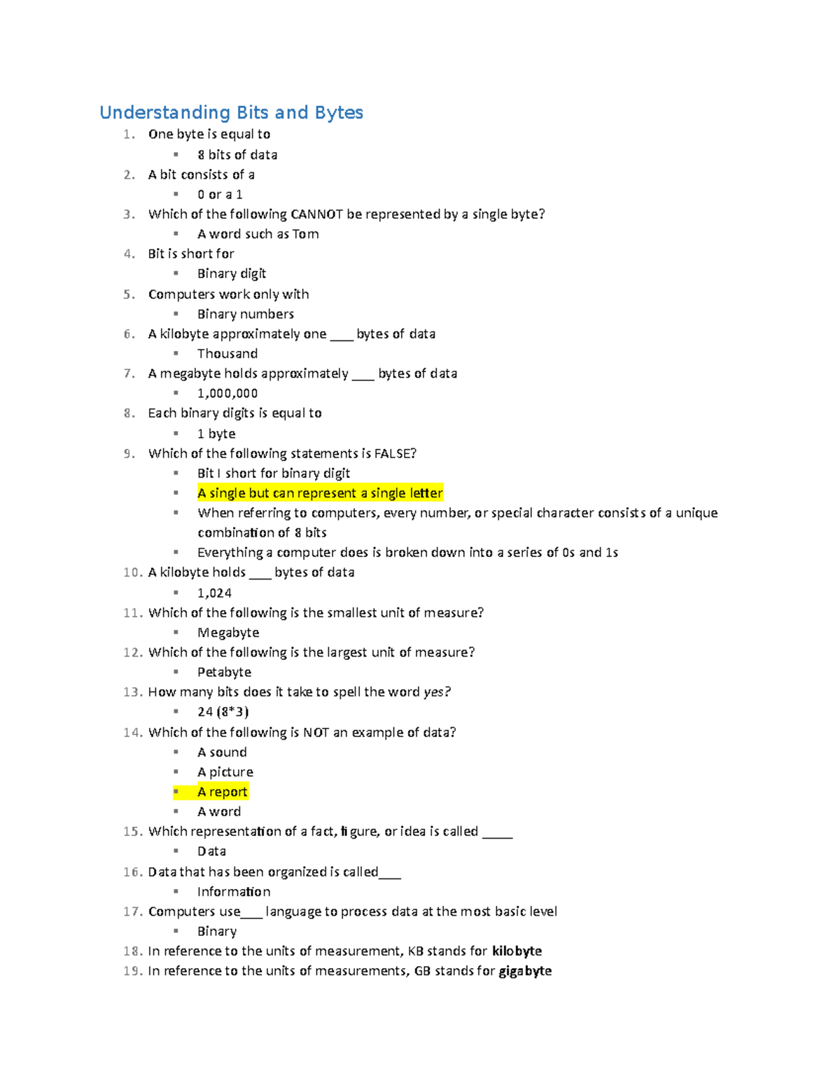 understanding-bits-and-bytes-studocu