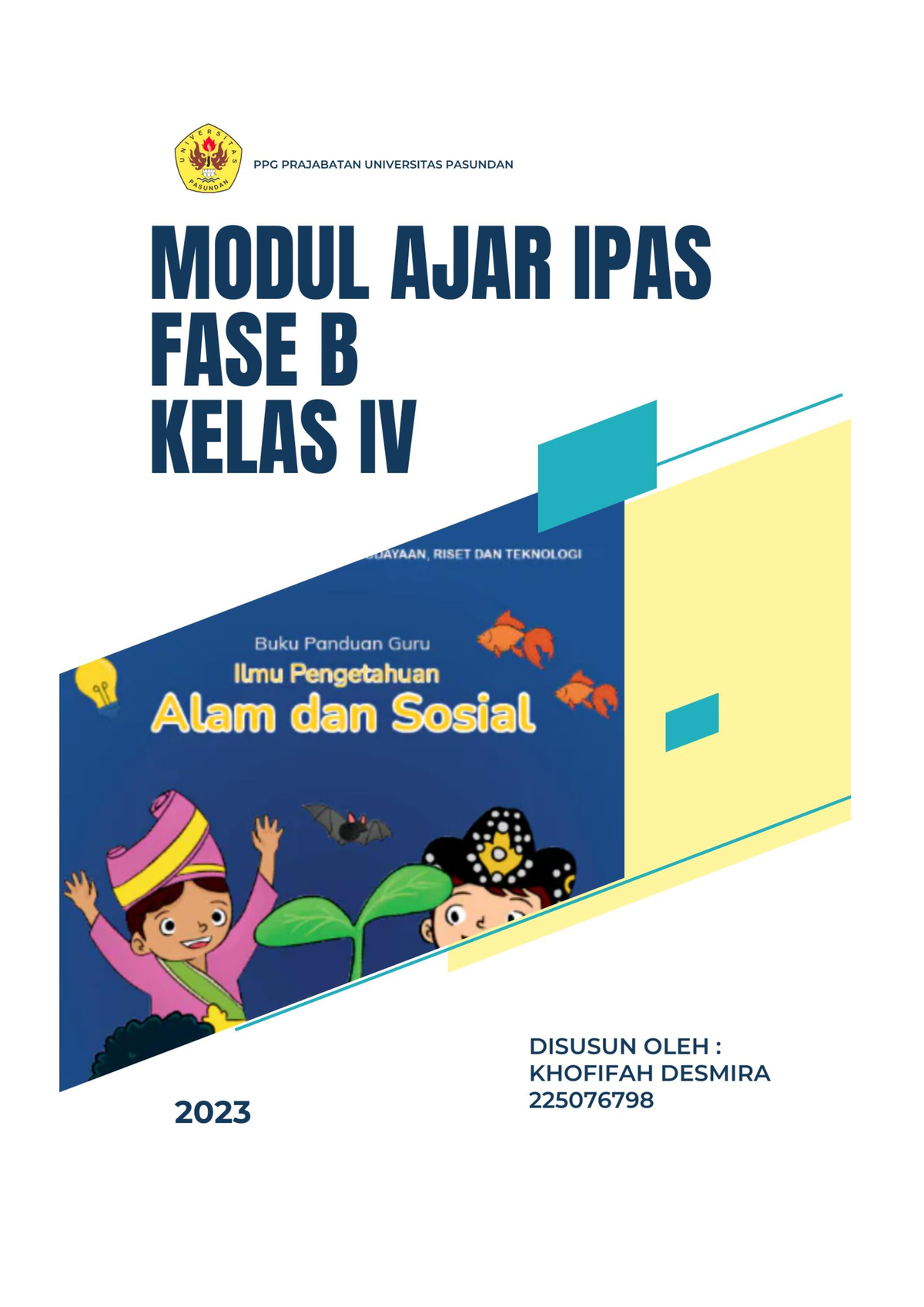 Modul Ajar Ipas Kelas 4 Sd Kurikulum Merdeka Pusatdap