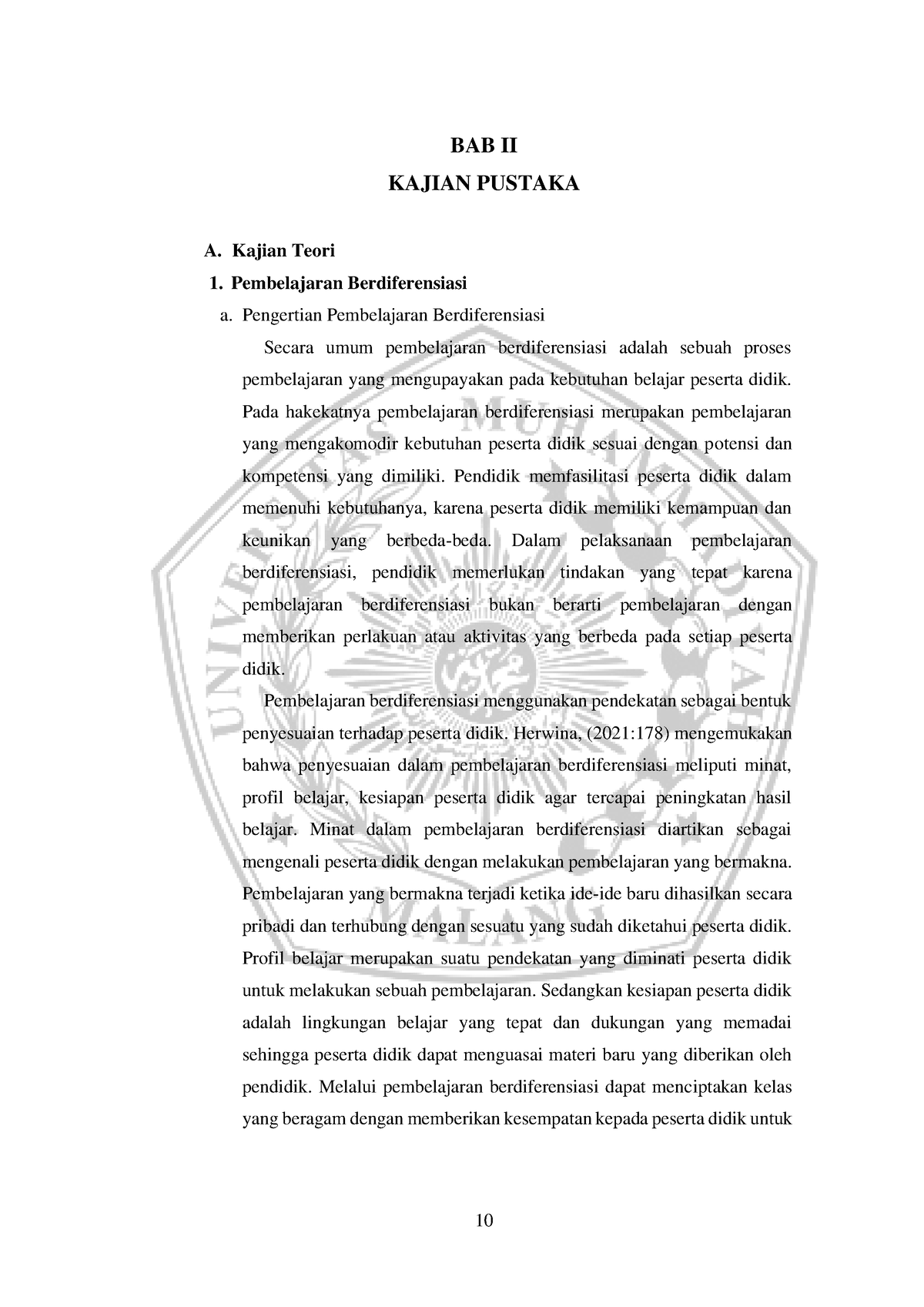 Makalah Pengembangan - 10 BAB II KAJIAN PUSTAKA A. Kajian Teori 1 ...