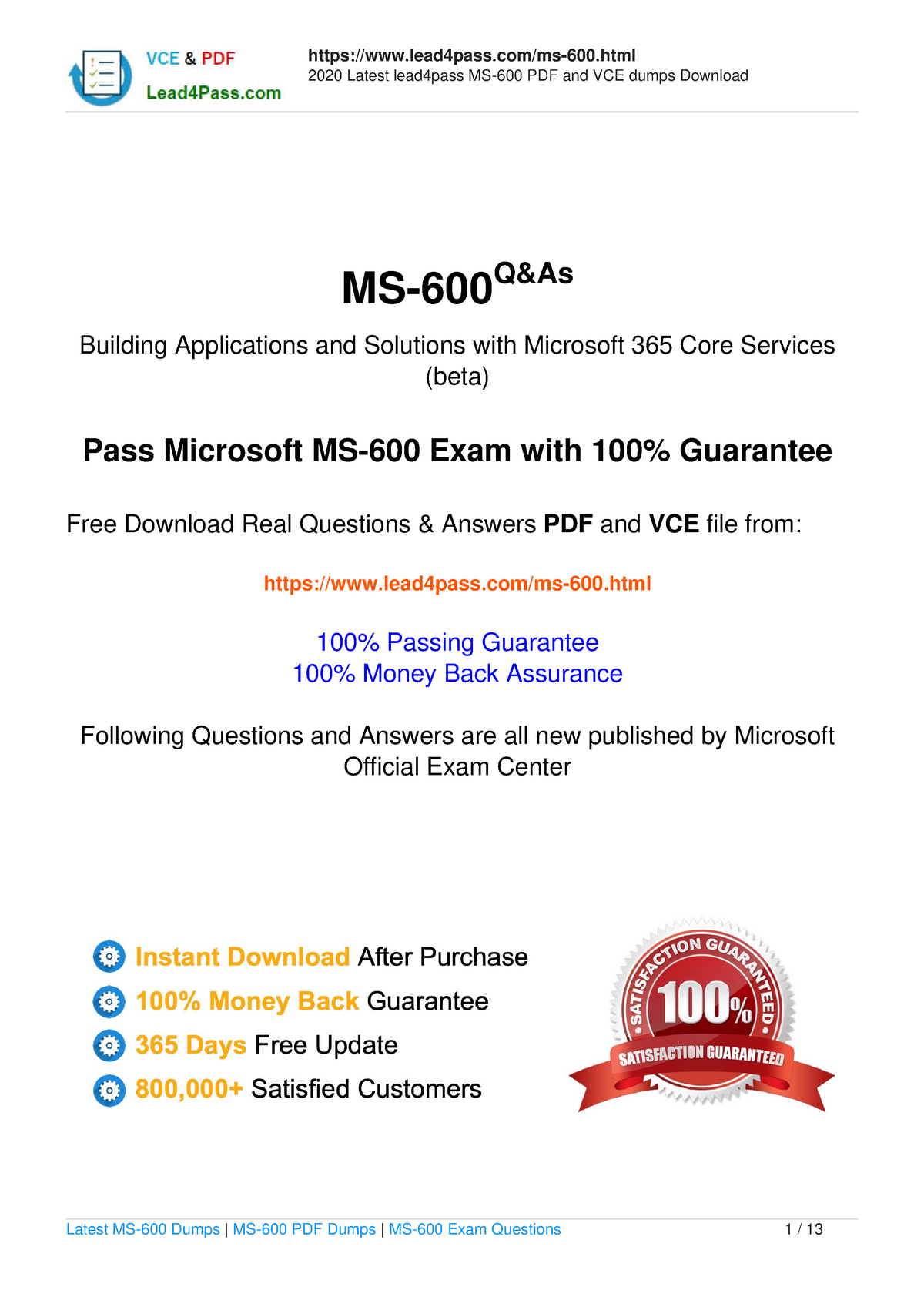 MS-600 Quizfragen Und Antworten