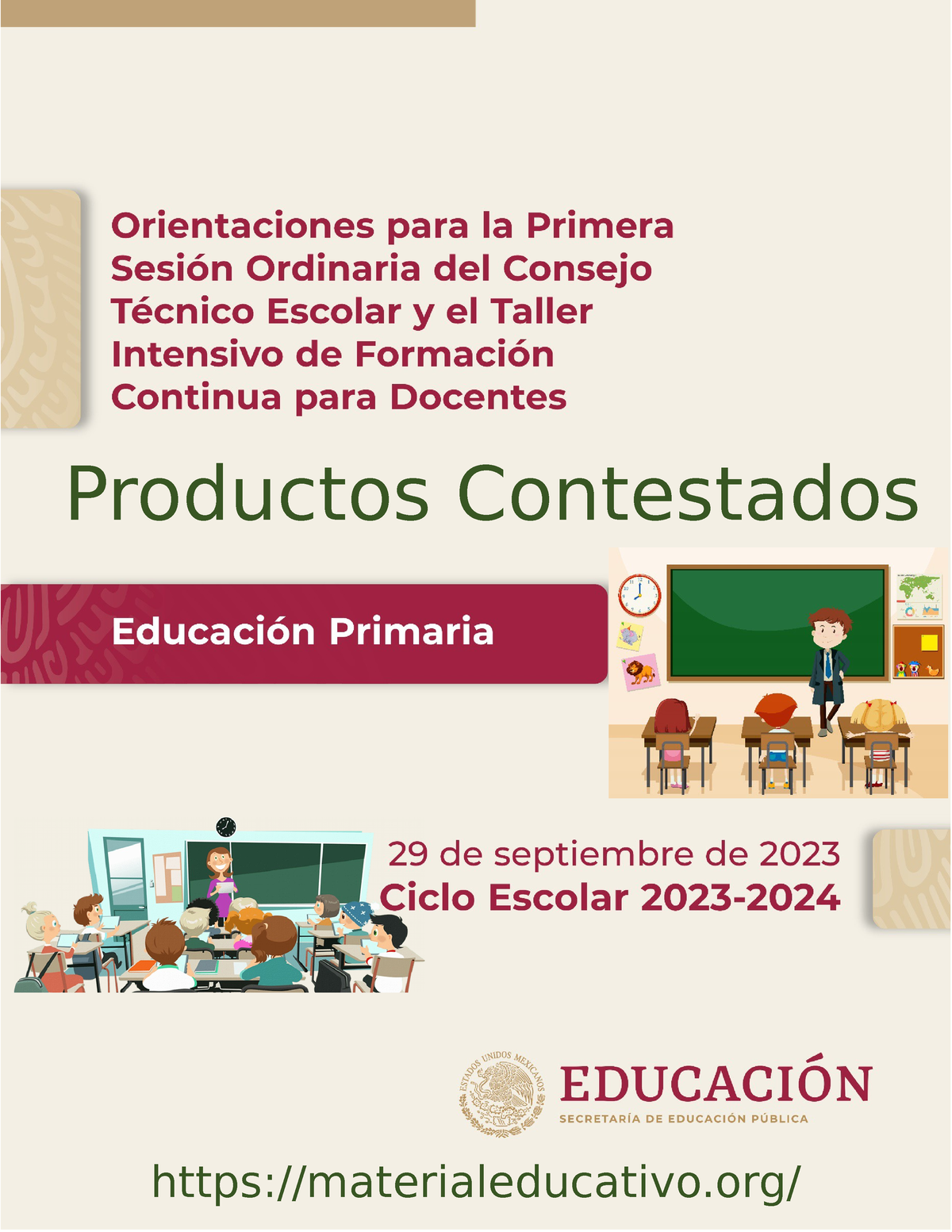 Productos Contestados CTE 1era. Sesion 2023 - Productos Contestados ...